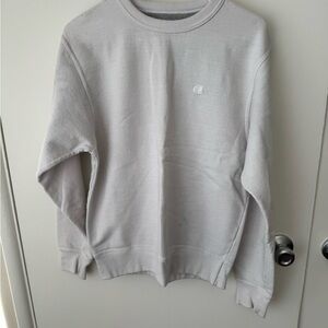 Champion White Athletic Sweatshirt